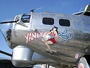 yankee girl B-17 bomber Nose Art