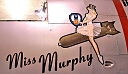 miss murphy nose art